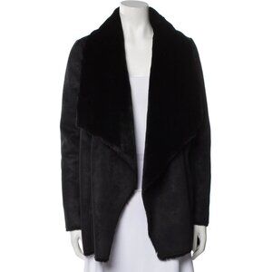 The KOOPLES shearling open front Jacket M